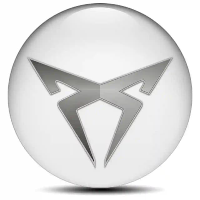 Cupra Domed Emblem Stylish Design