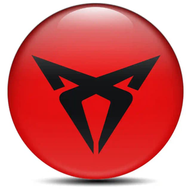 Cupra Domed Sticker High Quality