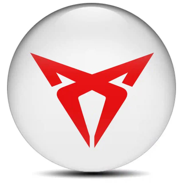 Cupra Domed Sticker Premium Quality