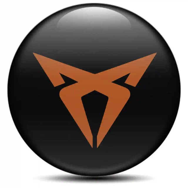 Cupra Domed Sticker Self-Adhesive Stylish Design