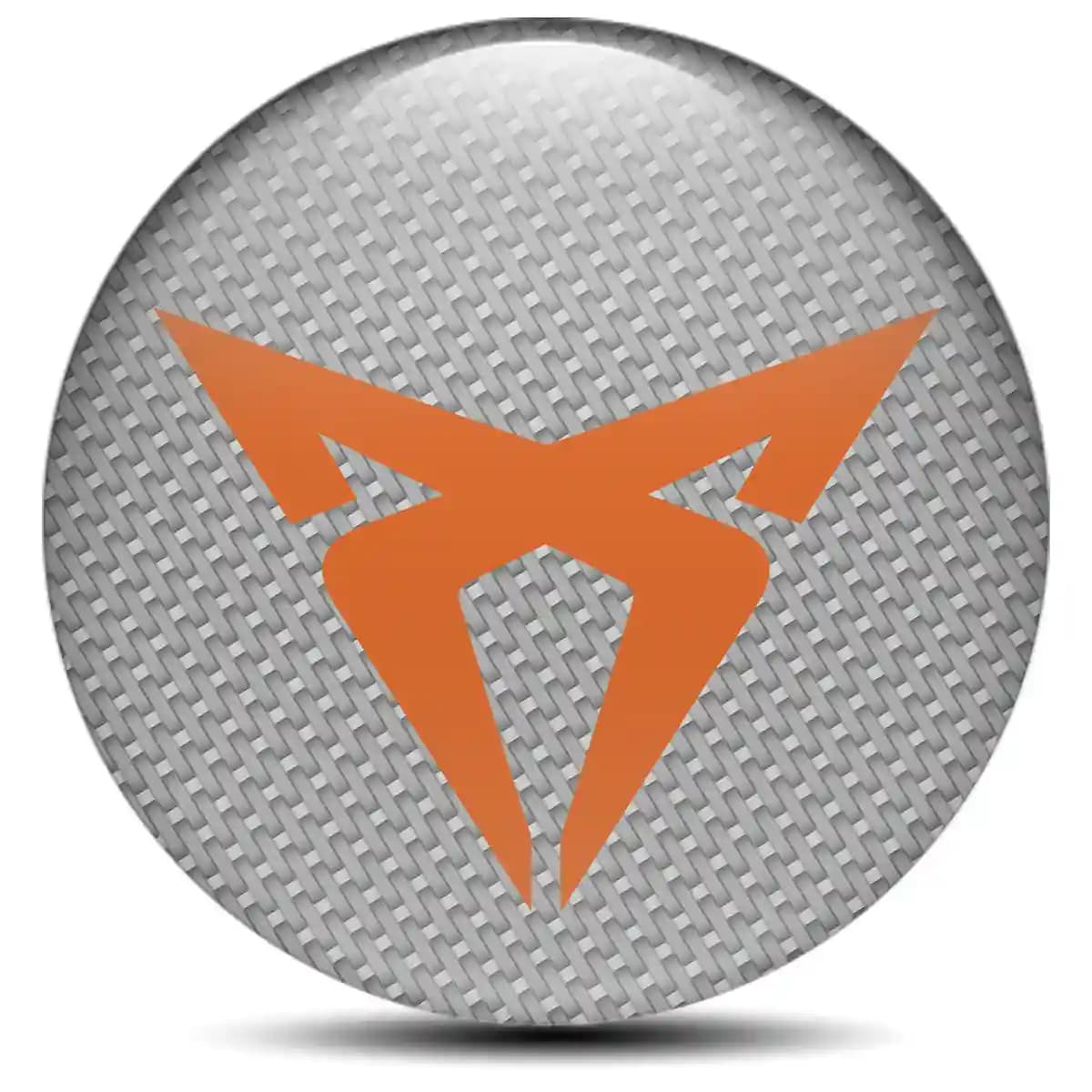 Cupra Domed Sticker Stylish Design