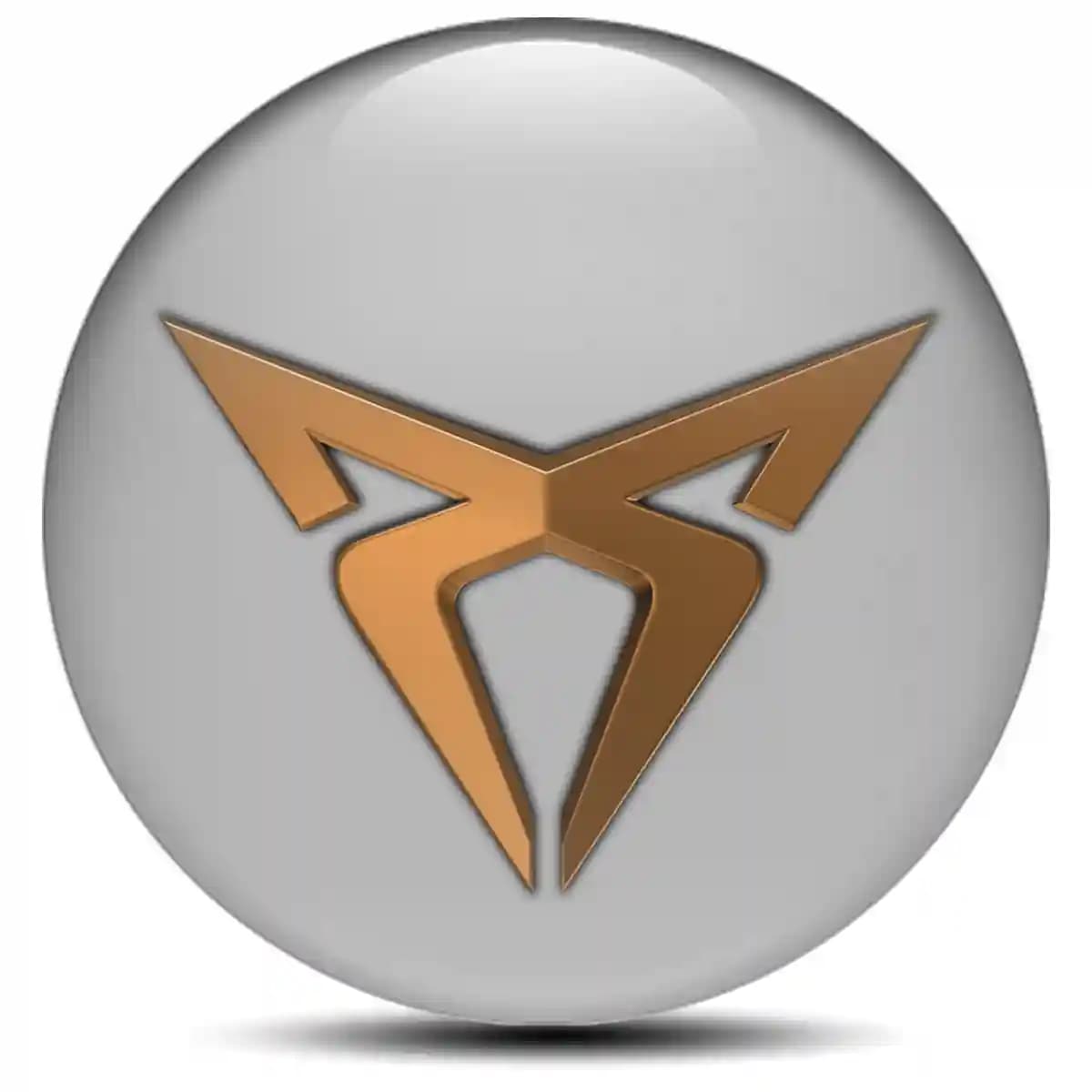 Cupra Epoxy Sticker Stylish Design