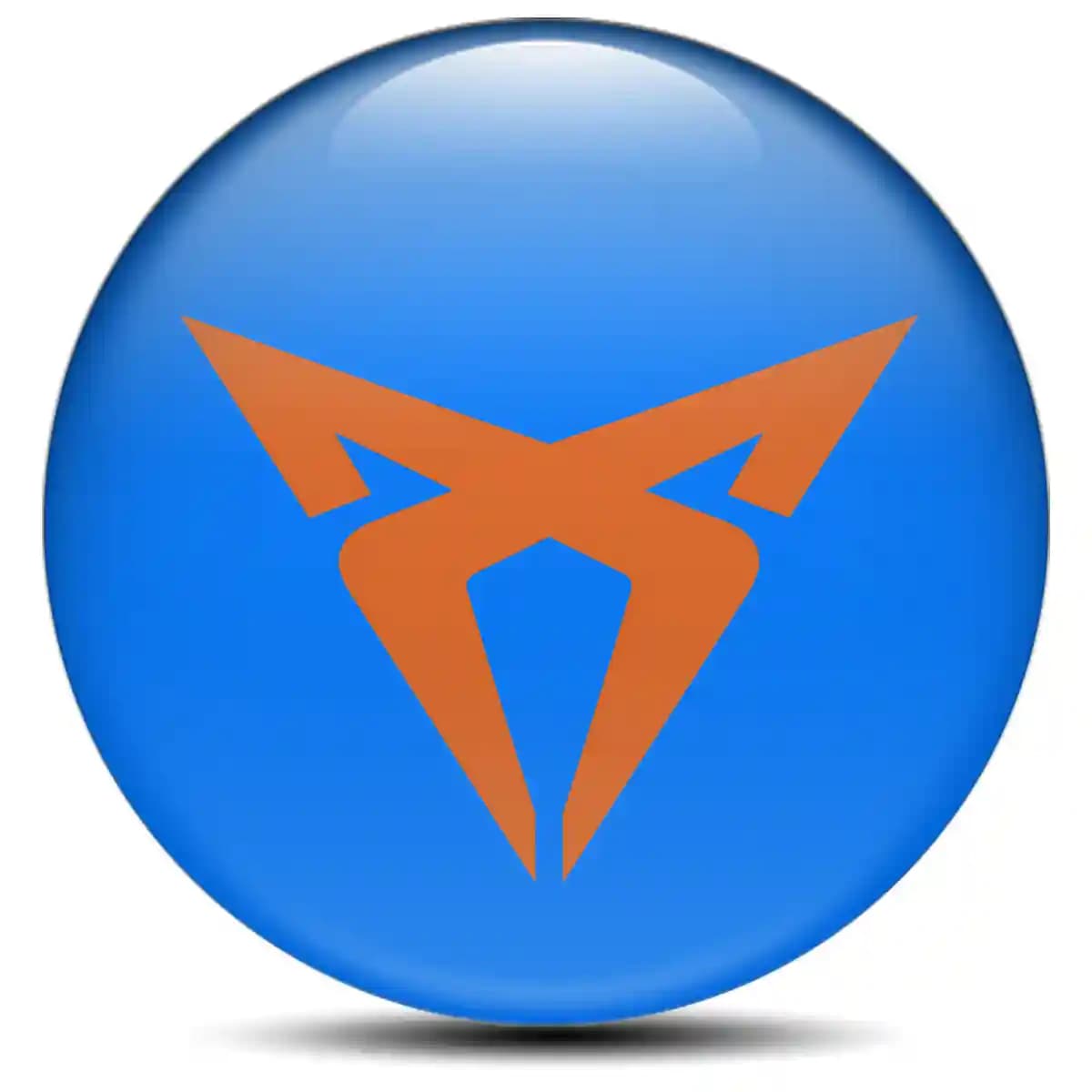 Cupra Logo Emblem Self-Adhesive High Quality