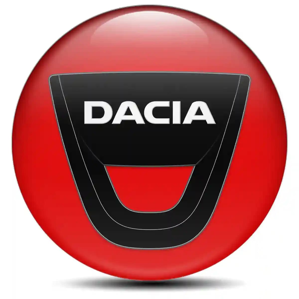 Dacia Domed Emblem Self-Adhesive Stylish Design