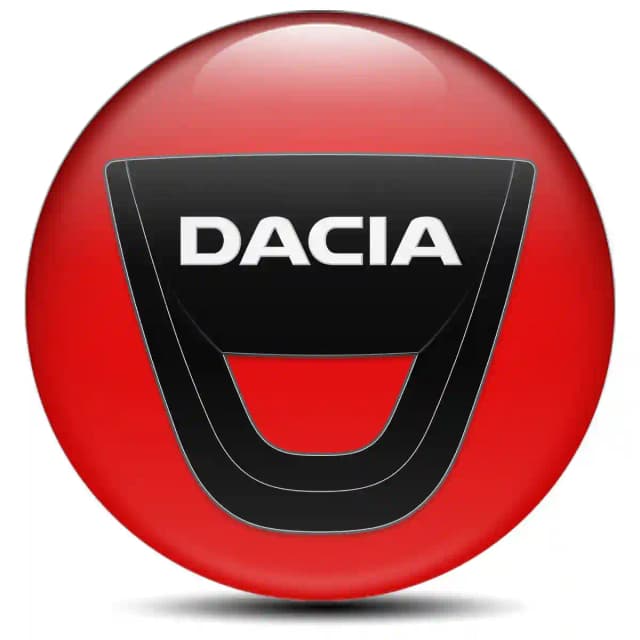 Dacia Domed Emblem Self-Adhesive Stylish Design