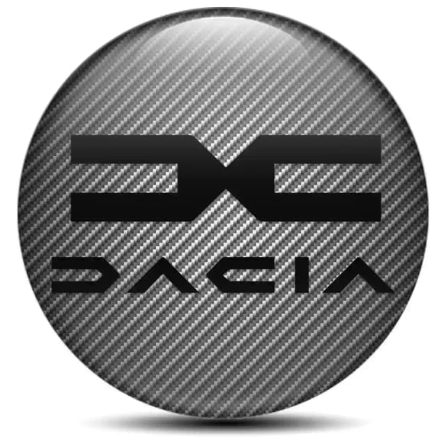 Dacia Domed Sticker High Quality