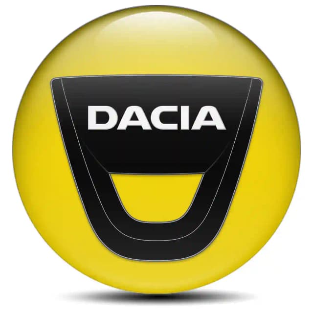 Dacia Domed Sticker Self-Adhesive High Quality