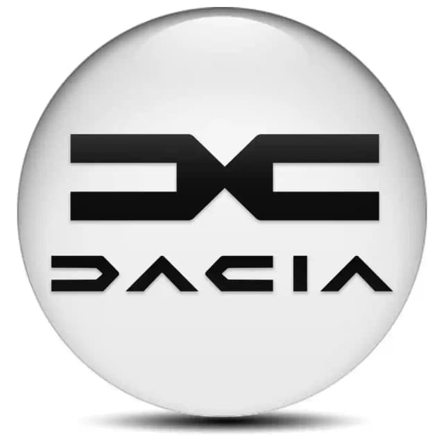 Dacia Epoxy Sticker Stylish Design