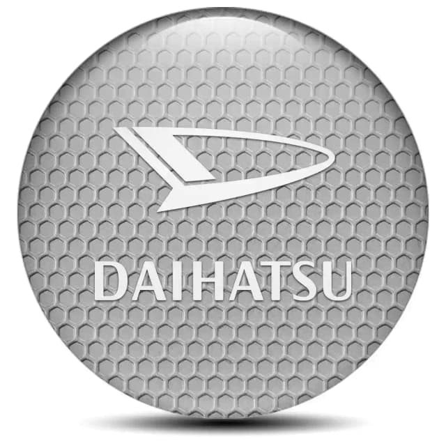 Daihatsu Domed Emblem Self-Adhesive Stylish Design