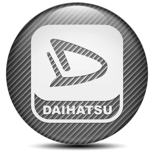 Daihatsu Domed Sticker Stylish Design