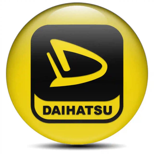 Daihatsu Wheel Emblem Self-Adhesive High Quality