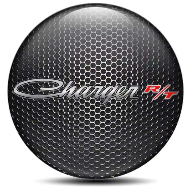 Dodge Charger Domed Sticker Self-Adhesive Stylish Design