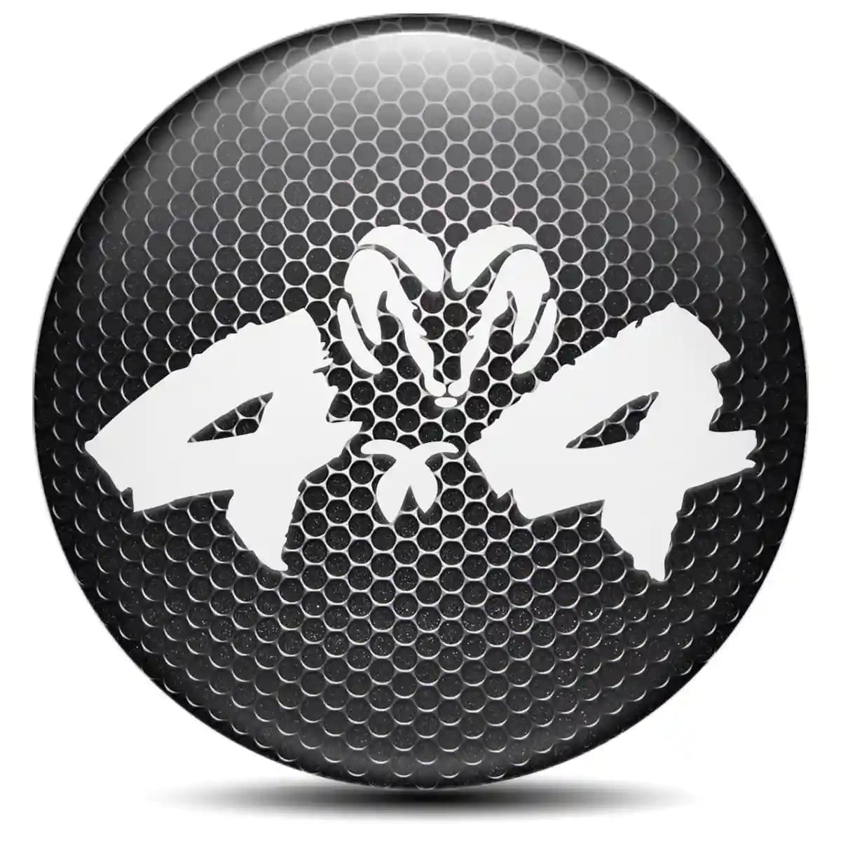 Dodge Domed Sticker Self-Adhesive Stylish Design