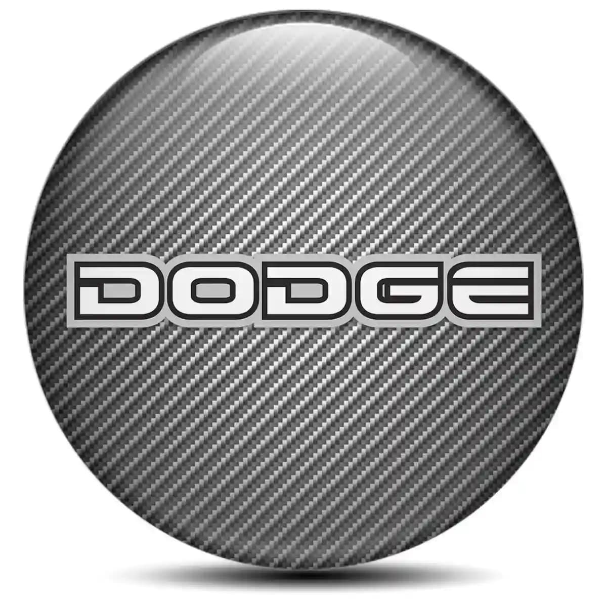 Dodge Emblem Center Hub Cap Self-Adhesive Stylish Design