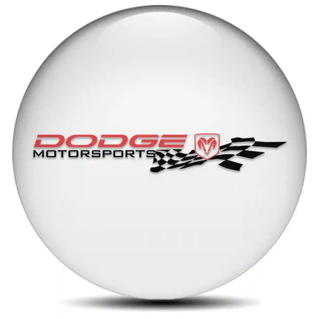 Dodge Emblem Center Hup Cap Stylish Design