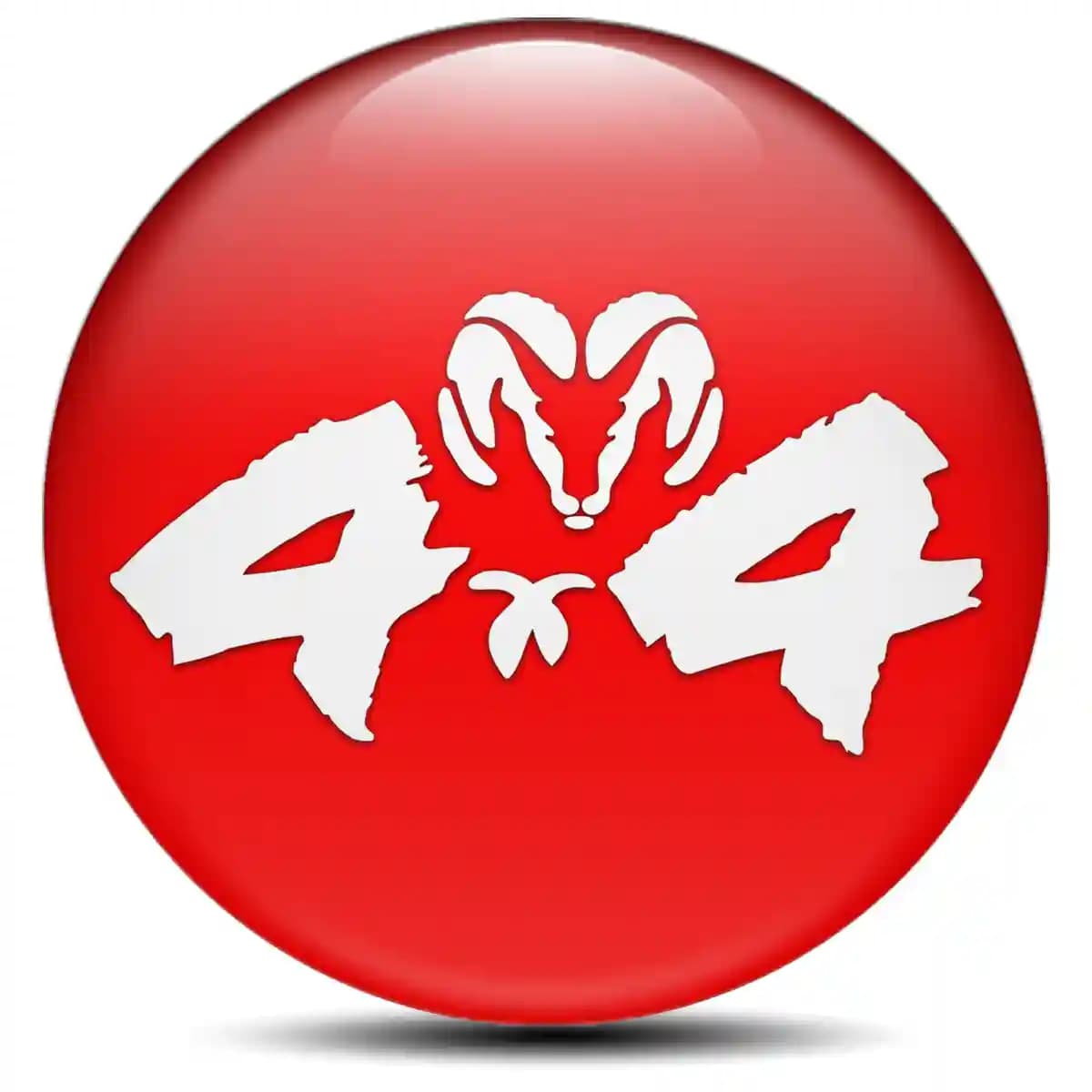 Dodge Emblem Epoxy Self-Adhesive High Quality