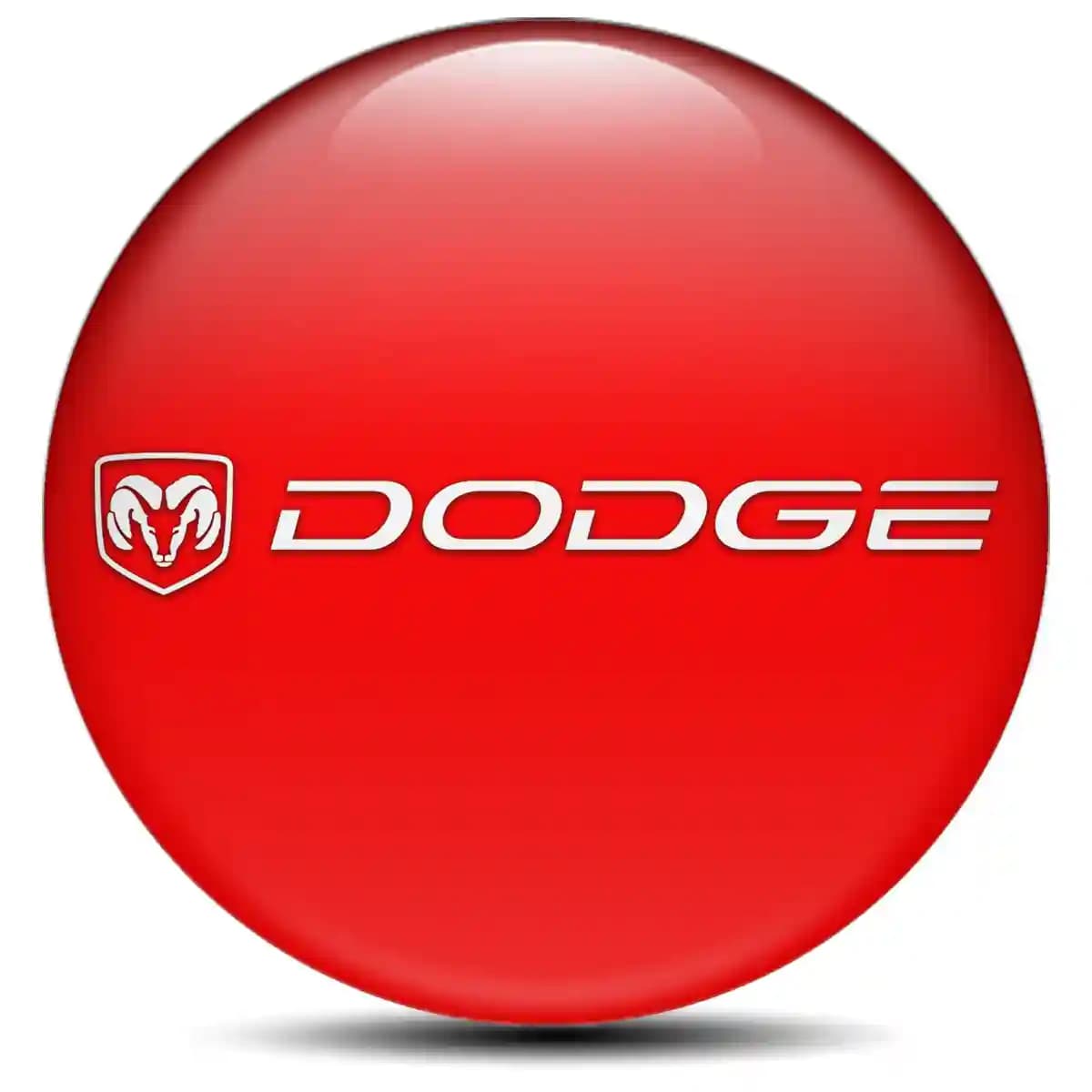 Dodge Emblem Wheel Center Caps Stylish Design