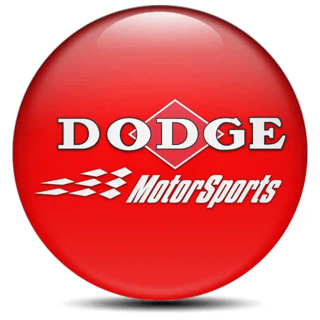 Dodge Epoxy Sticker Stylish Design