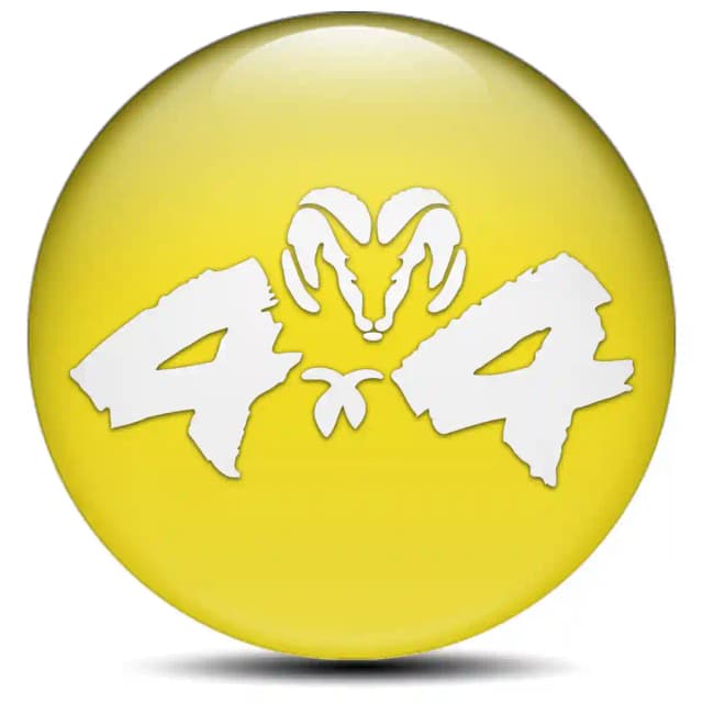 Dodge Logo Emblem Self-Adhesive High Quality