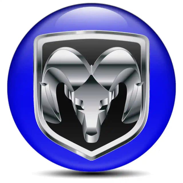 Dodge Logo Sticker High Quality