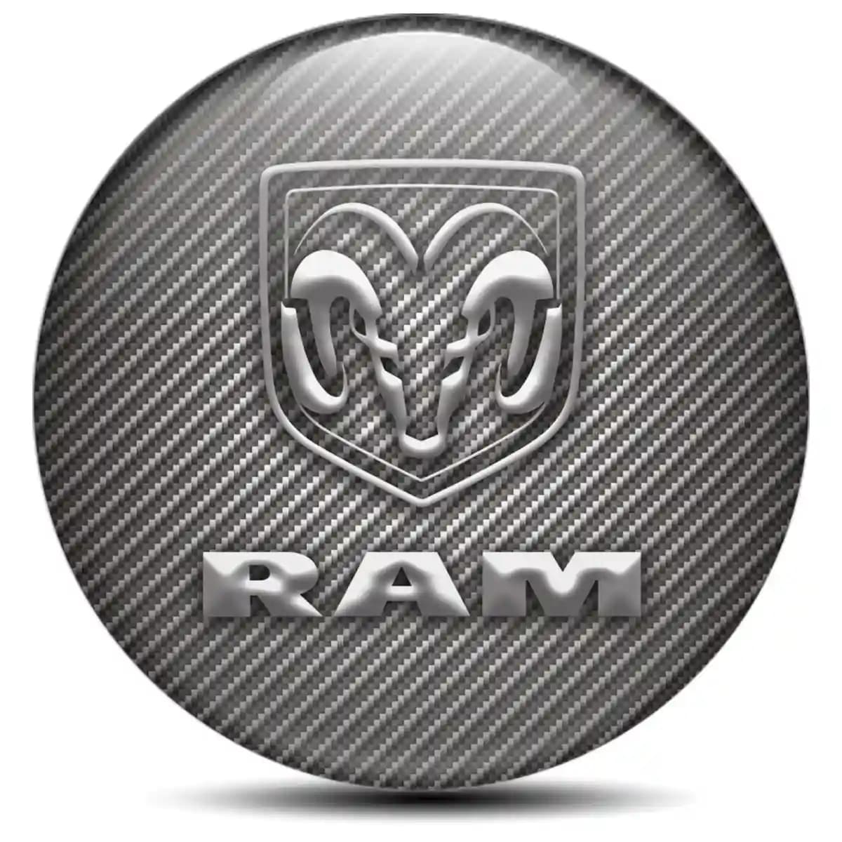 Dodge Ram Domed Emblem Stylish Design
