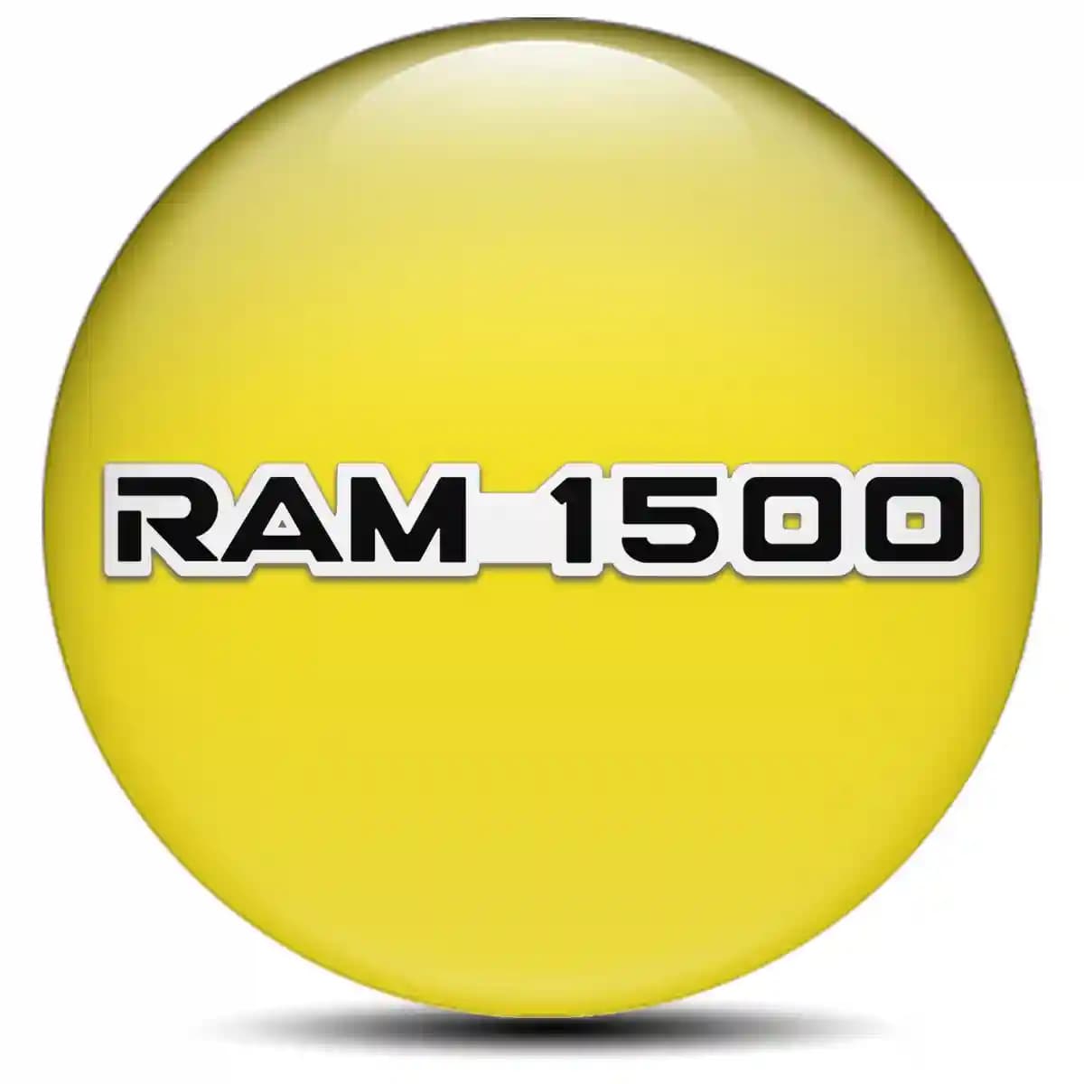 Dodge Ram Domed Sticker Self-Adhesive Stylish Design