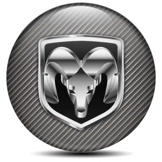 Dodge Ram Emblem Badge Stylish Design