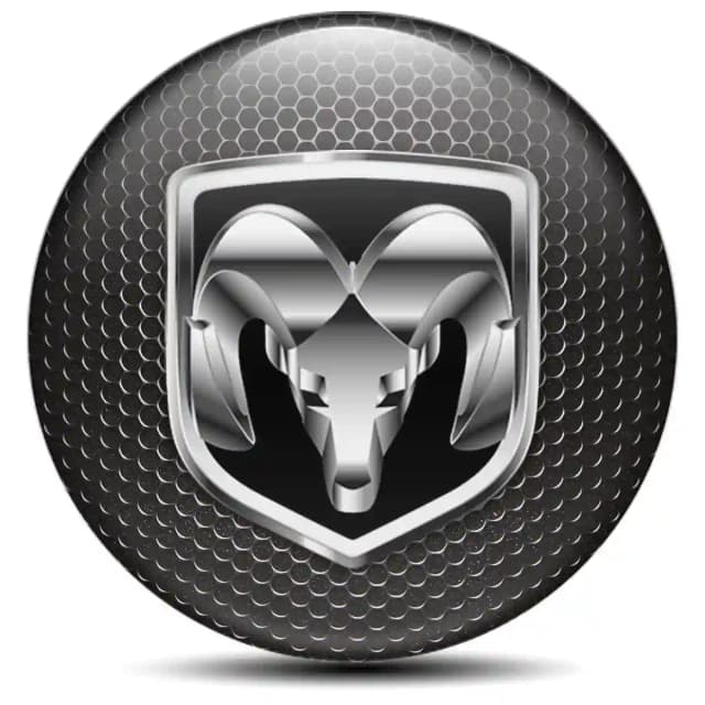 Dodge Ram Emblem Center Hub Cap Self-Adhesive Stylish Design