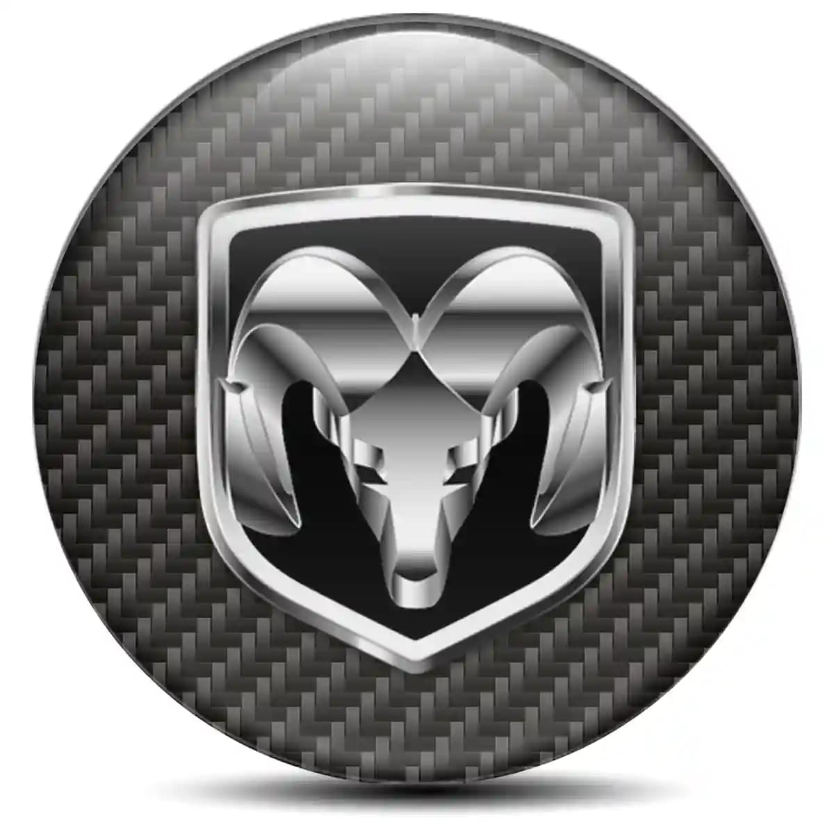 Dodge Ram Epoxy Sticker Stylish Design