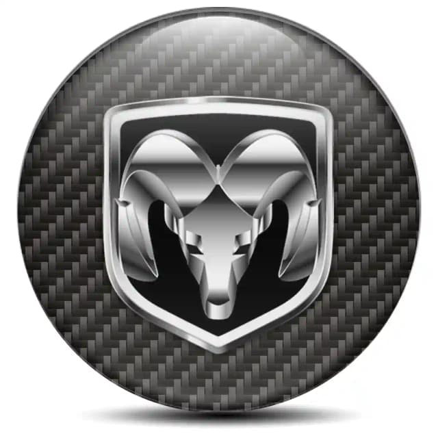 Dodge Ram Epoxy Sticker Stylish Design