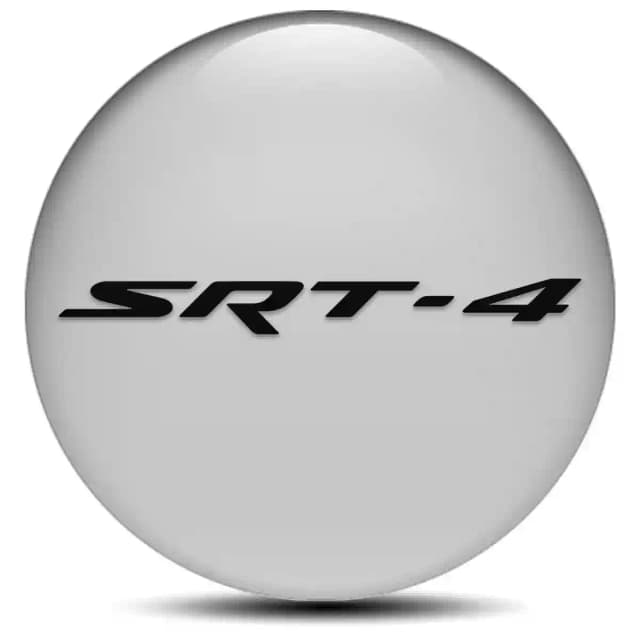 Dodge SRT Domed Emblem Self-Adhesive Stylish Design