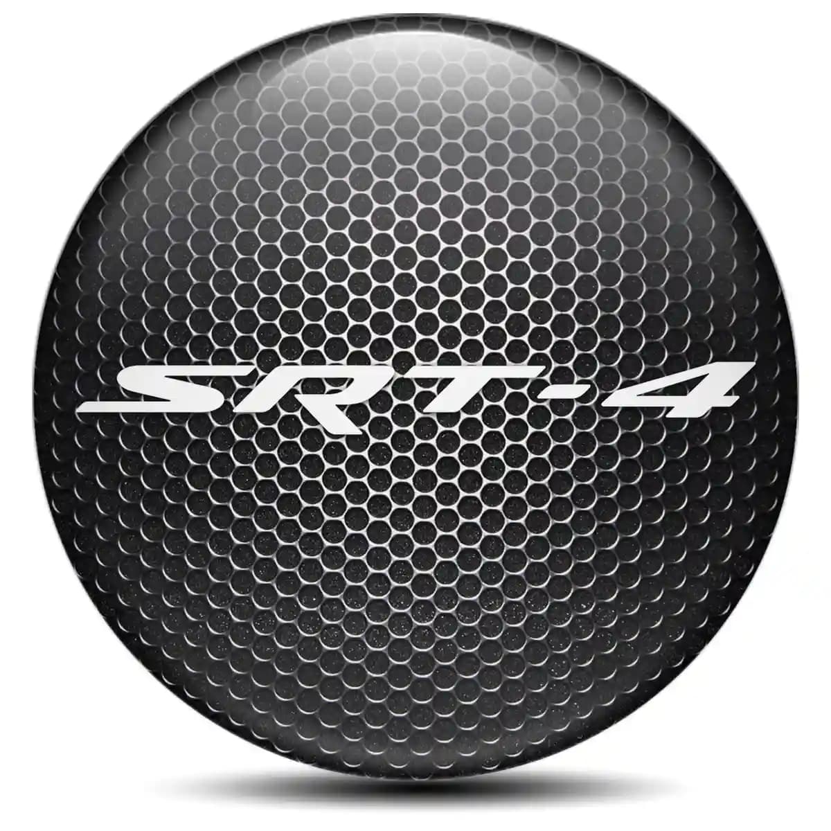 Dodge SRT Domed Sticker Self-Adhesive Stylish Design