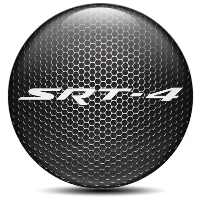 Dodge SRT Domed Sticker Self-Adhesive Stylish Design