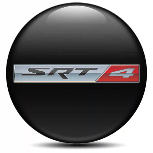 Dodge SRT Emblem Center Hub Cap Self-Adhesive Stylish Design
