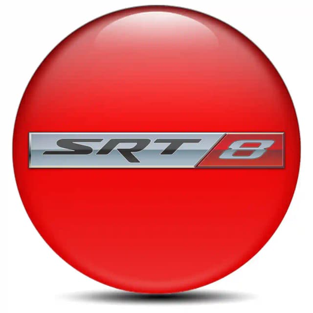 Dodge SRT Emblem Epoxy Self-Adhesive Stylish Design