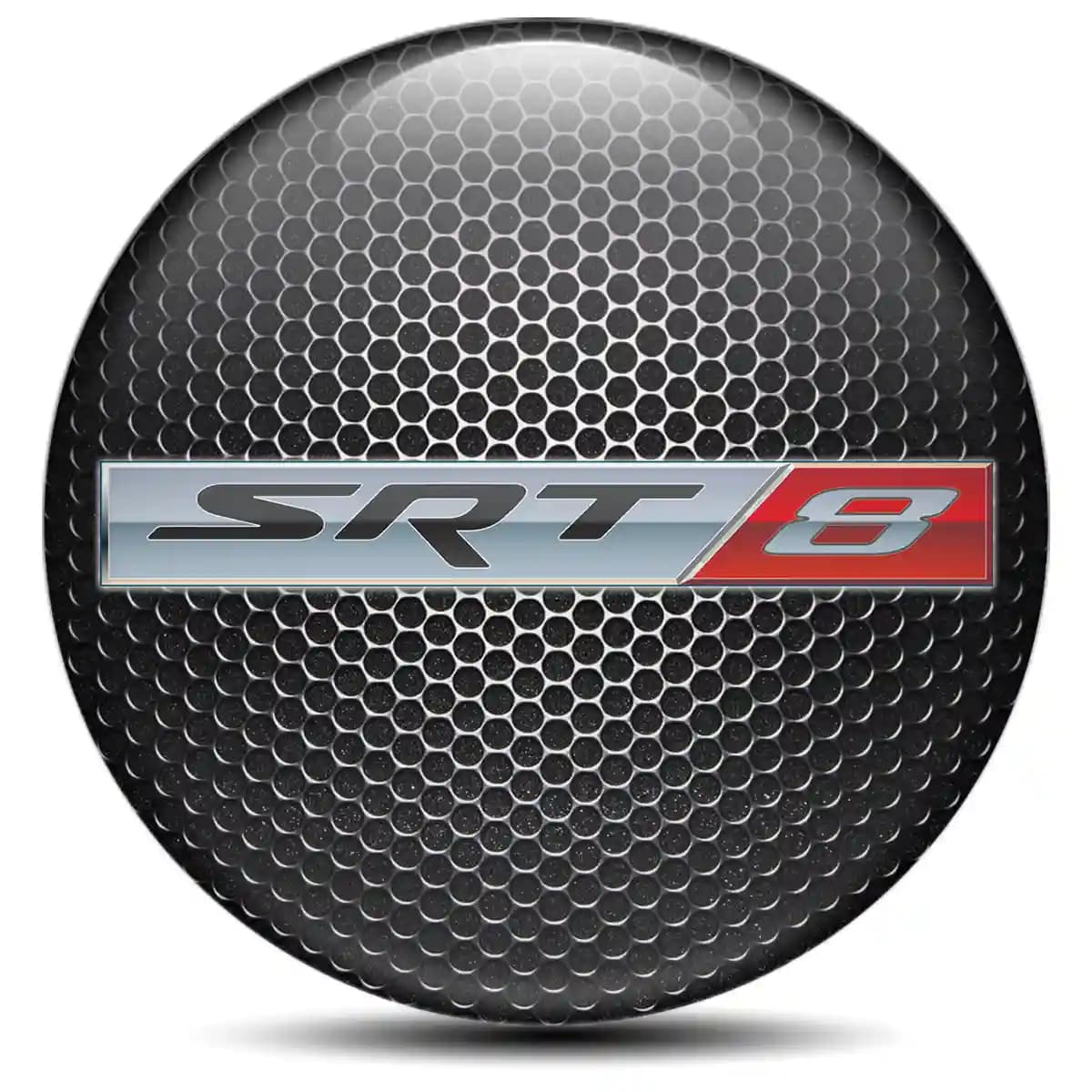 Dodge SRT Epoxy Sticker Stylish Design