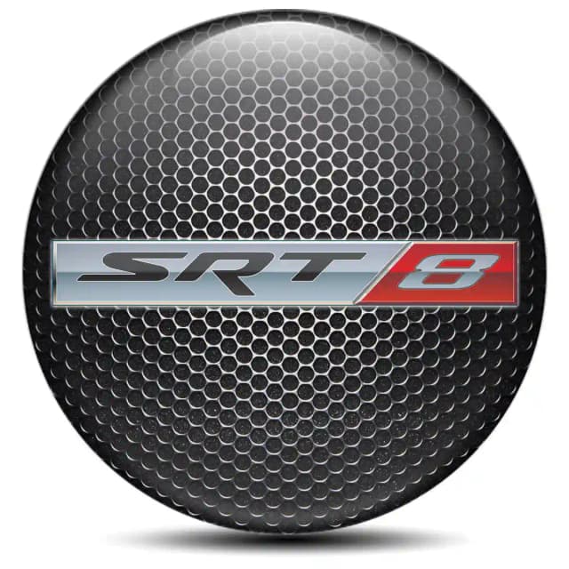 Dodge SRT Epoxy Sticker Stylish Design