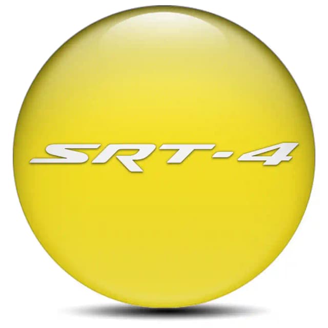 Dodge SRT Sticker Epoxy 3D Gel Stylish Design