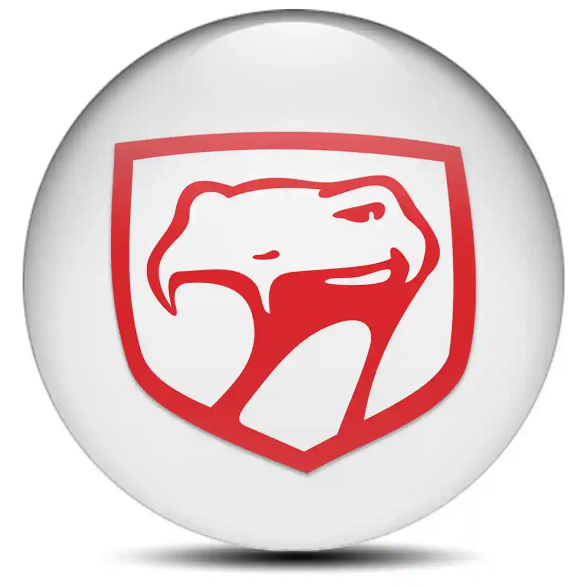 Dodge Viper Domed Emblem Self-Adhesive High Quality