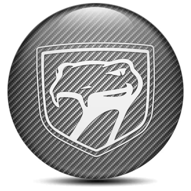 Dodge Viper Domed Emblem Self-Adhesive Premium Edition