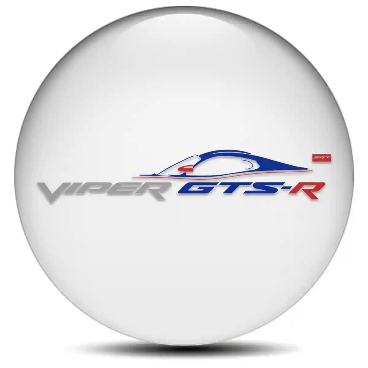 Dodge Viper Domed Emblem Stylish Design