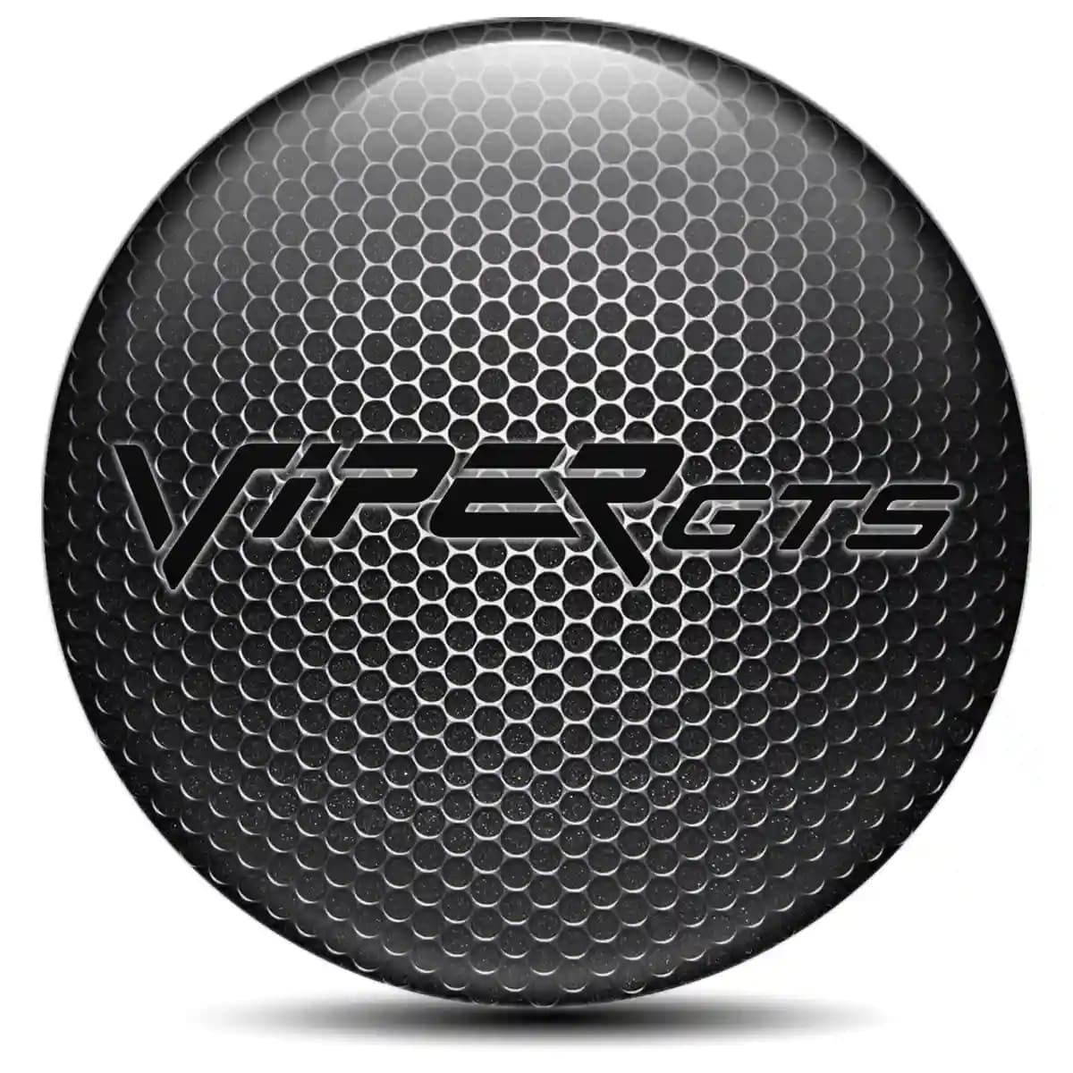 Dodge Viper Domed Sticker Self-Adhesive High Quality