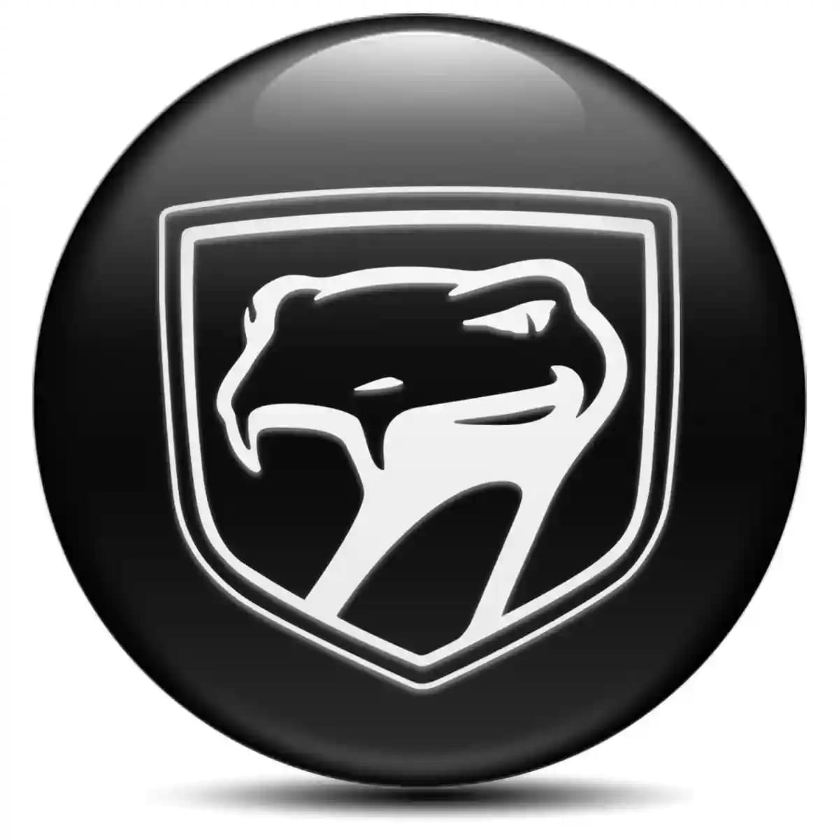 Dodge Viper Domed Sticker Self-Adhesive Stylish Design