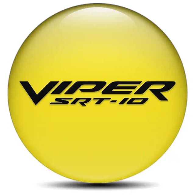 Dodge Viper Emblem Epoxy Self-Adhesive Premium Edition