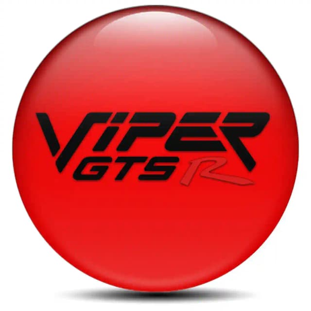 Dodge Viper Logo Emblem Premium Edition