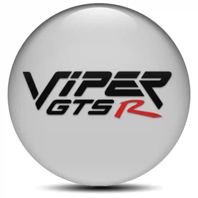 Dodge Viper Logo Sticker High Quality