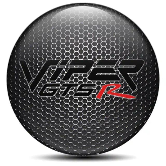 Dodge Viper Sticker Epoxy 3D Gel High Quality