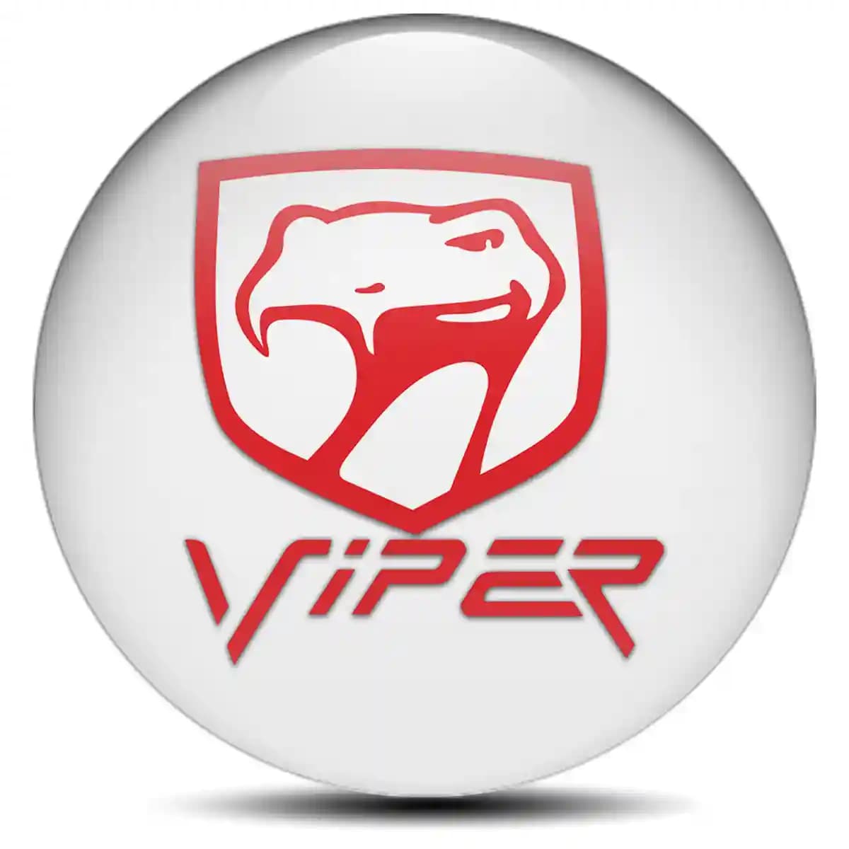 Dodge Viper Sticker Epoxy 3D Gel Stylish Design