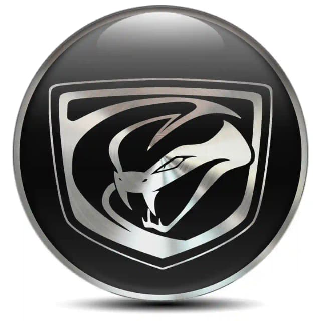 Dodge Viper Wheel Emblems Stylish Design