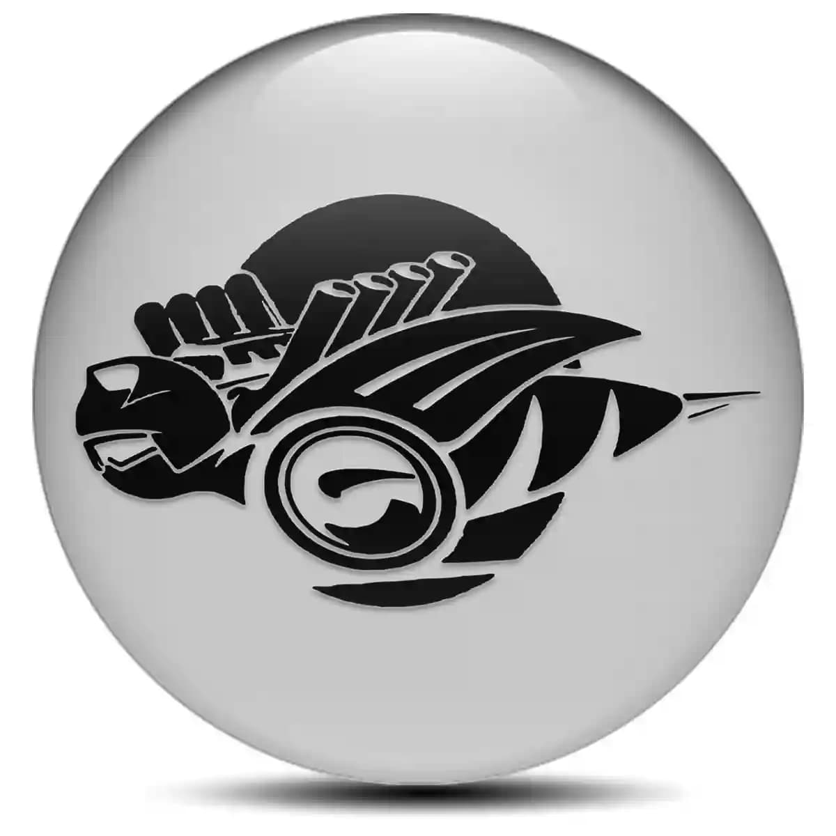 Dodge Wheel Emblem Self-Adhesive High Quality